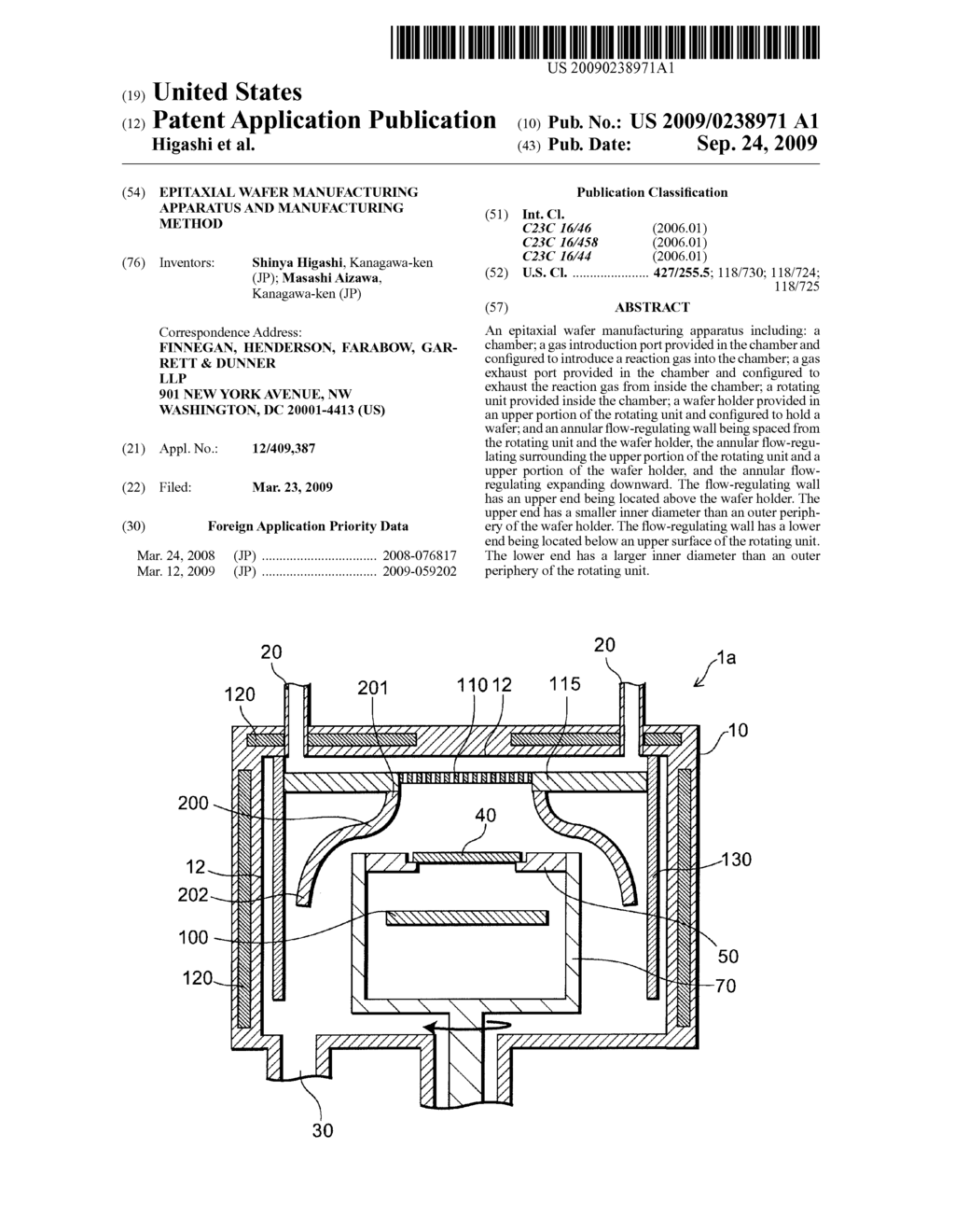 EPITAXIAL WAFER MANUFACTURING APPARATUS AND MANUFACTURING METHOD - diagram, schematic, and image 01