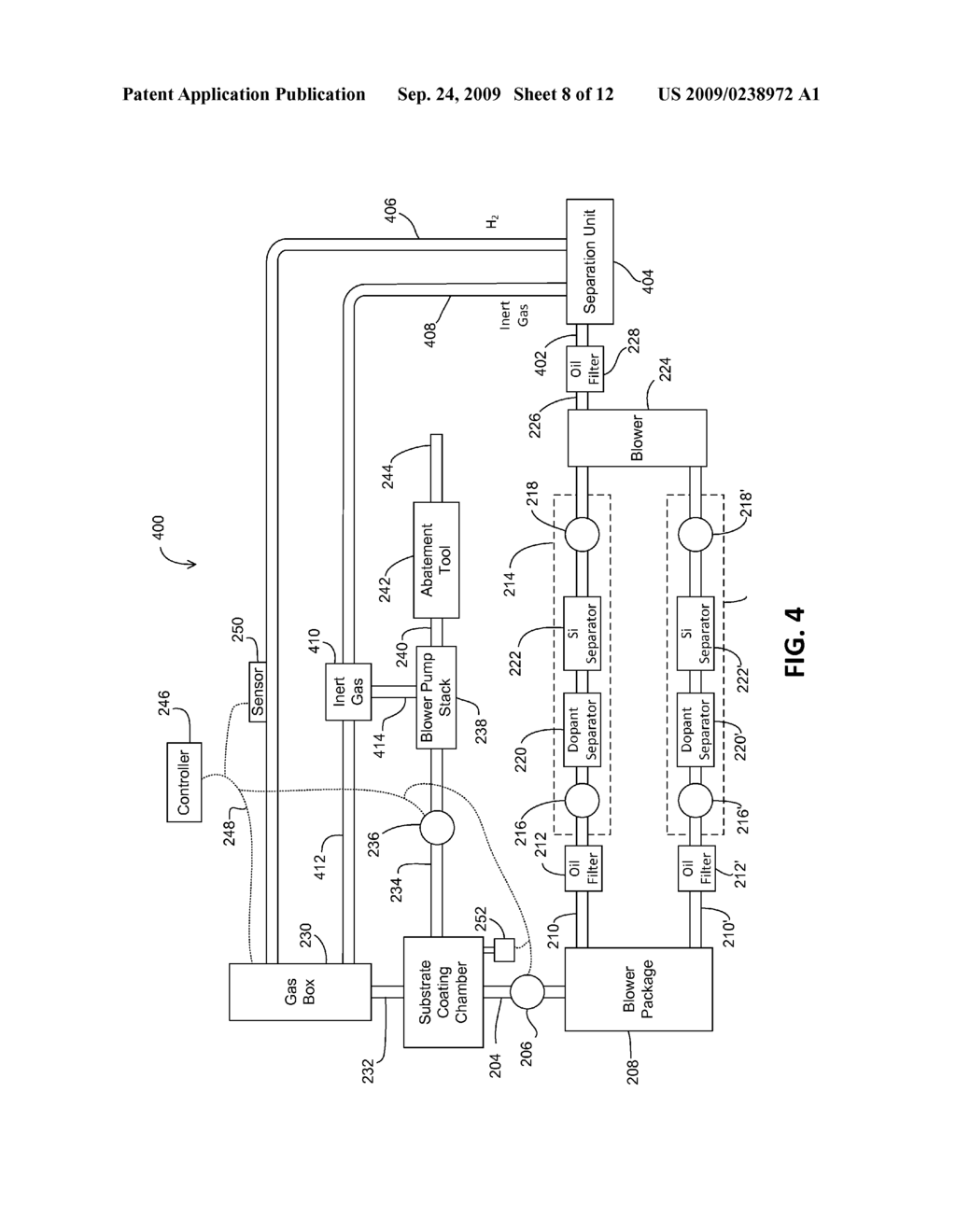 METHODS AND APPARATUS FOR USING REDUCED PURITY SILANE TO DEPOSIT SILICON - diagram, schematic, and image 09