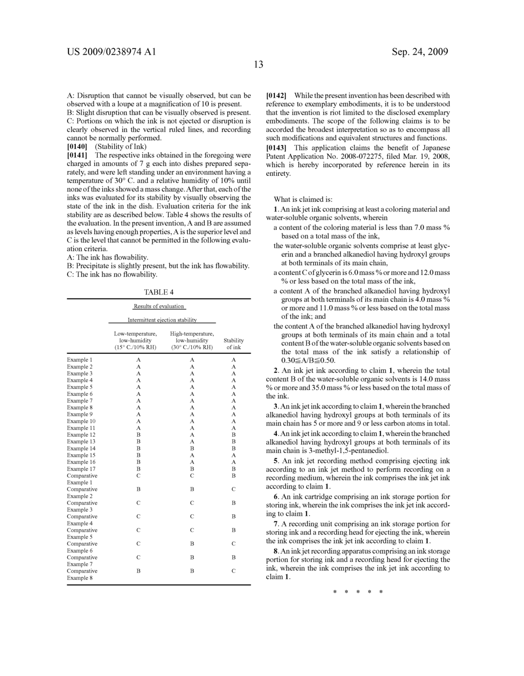 INK JET INK, INK JET RECORDING METHOD, INK CARTRIDGE, RECORDING UNIT, AND INK JET RECORDING APPARATUS - diagram, schematic, and image 23