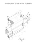 Apparatus for applying electrostatic powders on manufactured articles in general diagram and image