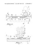 Apparatus for applying electrostatic powders on manufactured articles in general diagram and image