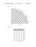 PLUGGED HONEYCOMB STRUCTURE diagram and image