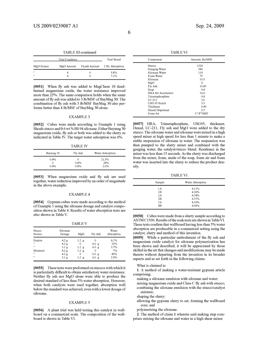 SILOXANE POLYMERIZATION IN WALLBOARD - diagram, schematic, and image 07