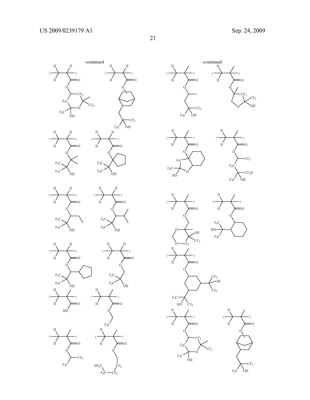 HYDROXYL-CONTAINING MONOMER, POLYMER, RESIST COMPOSITION, AND PATTERNING PROCESS - diagram, schematic, and image 22