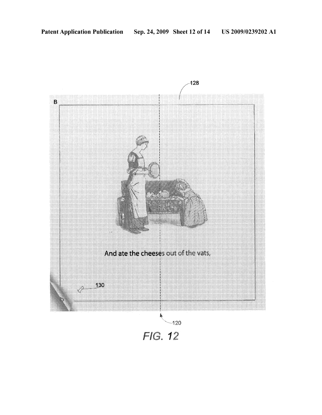 SYSTEMS AND METHODS FOR PROVIDING AN ELECTRONIC READER HAVING INTERACTIVE AND EDUCATIONAL FEATURES - diagram, schematic, and image 13