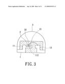 Package for a light emitting diode and a process for fabricating the same diagram and image