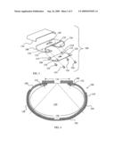 Contour sanding pad diagram and image