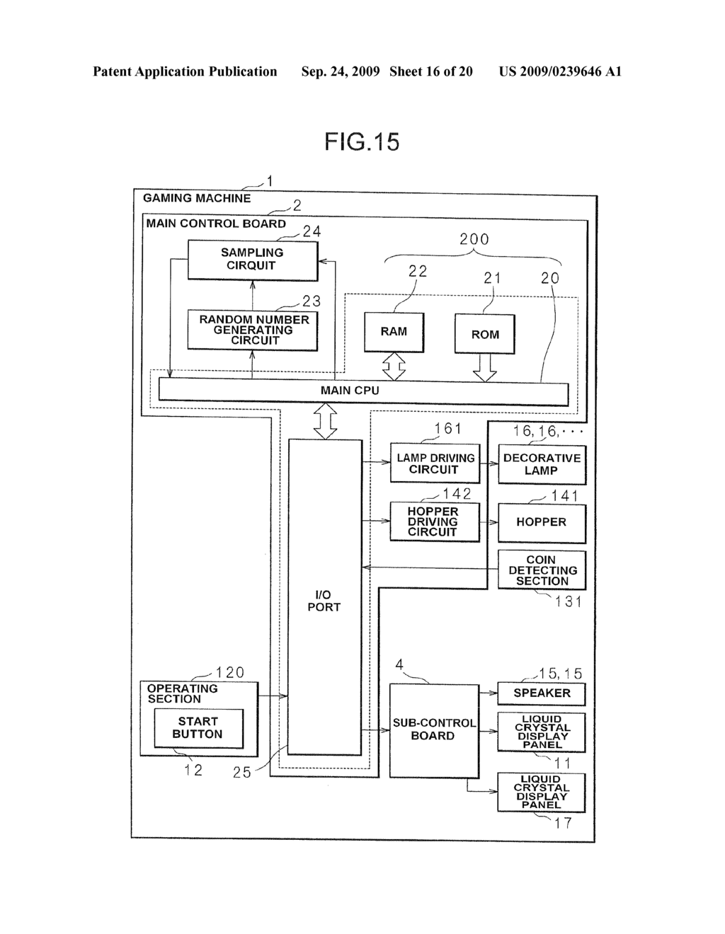 Gaming Machine And Control Method Of Gaming Machine - diagram, schematic, and image 17