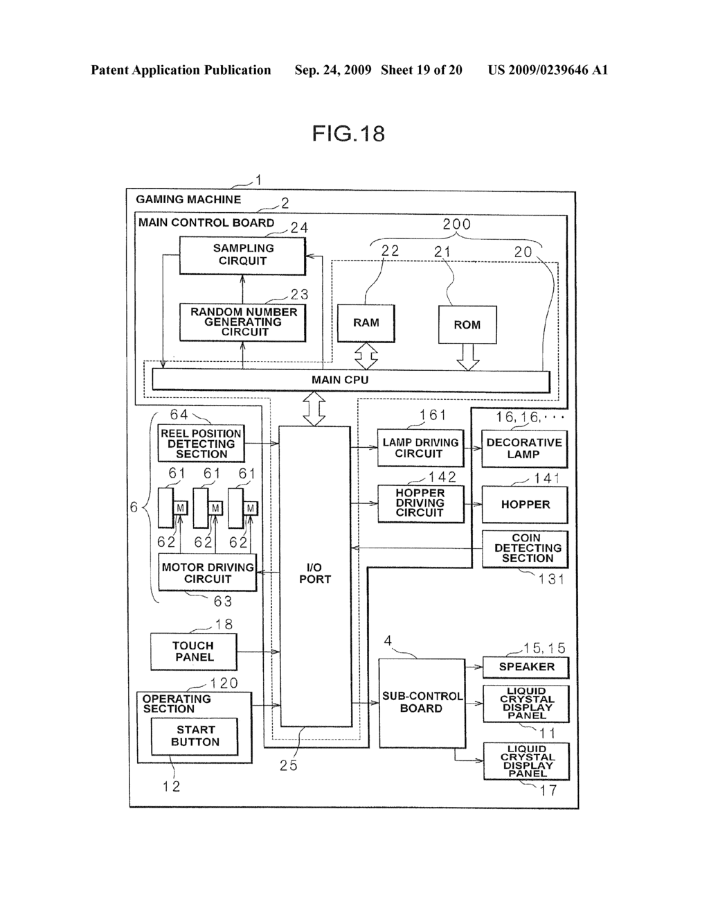 Gaming Machine And Control Method Of Gaming Machine - diagram, schematic, and image 20