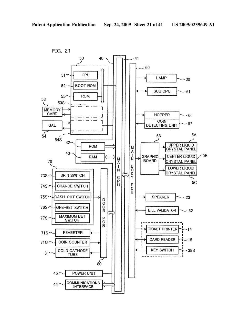 Gaming Machine Which is Likely to Increase Player's Expectation for Bonus Game and Playing Method Thereof - diagram, schematic, and image 22