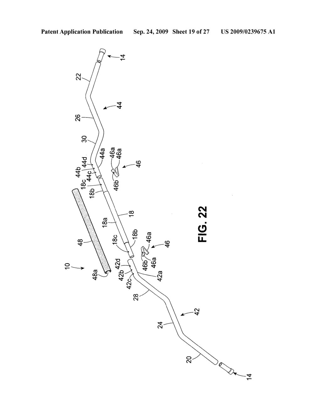 Golf swing training and exercise system, device and kit - diagram, schematic, and image 20