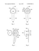 GOLF BALL MARK REPAIR TOOL diagram and image