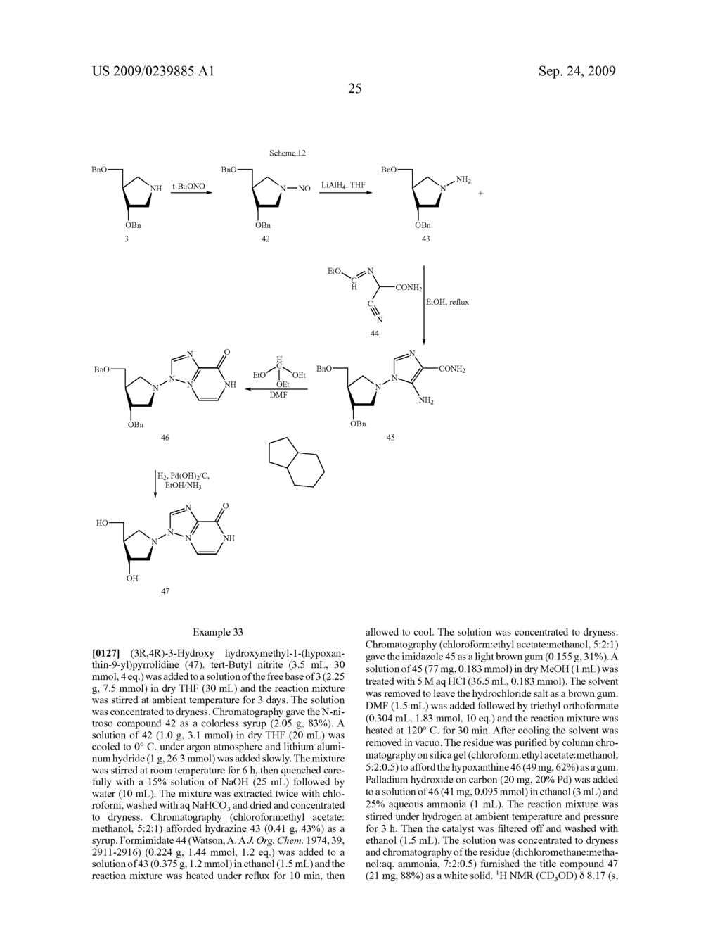 Inhibitors of nucleoside phoshorylases and nucleosidases - diagram, schematic, and image 28