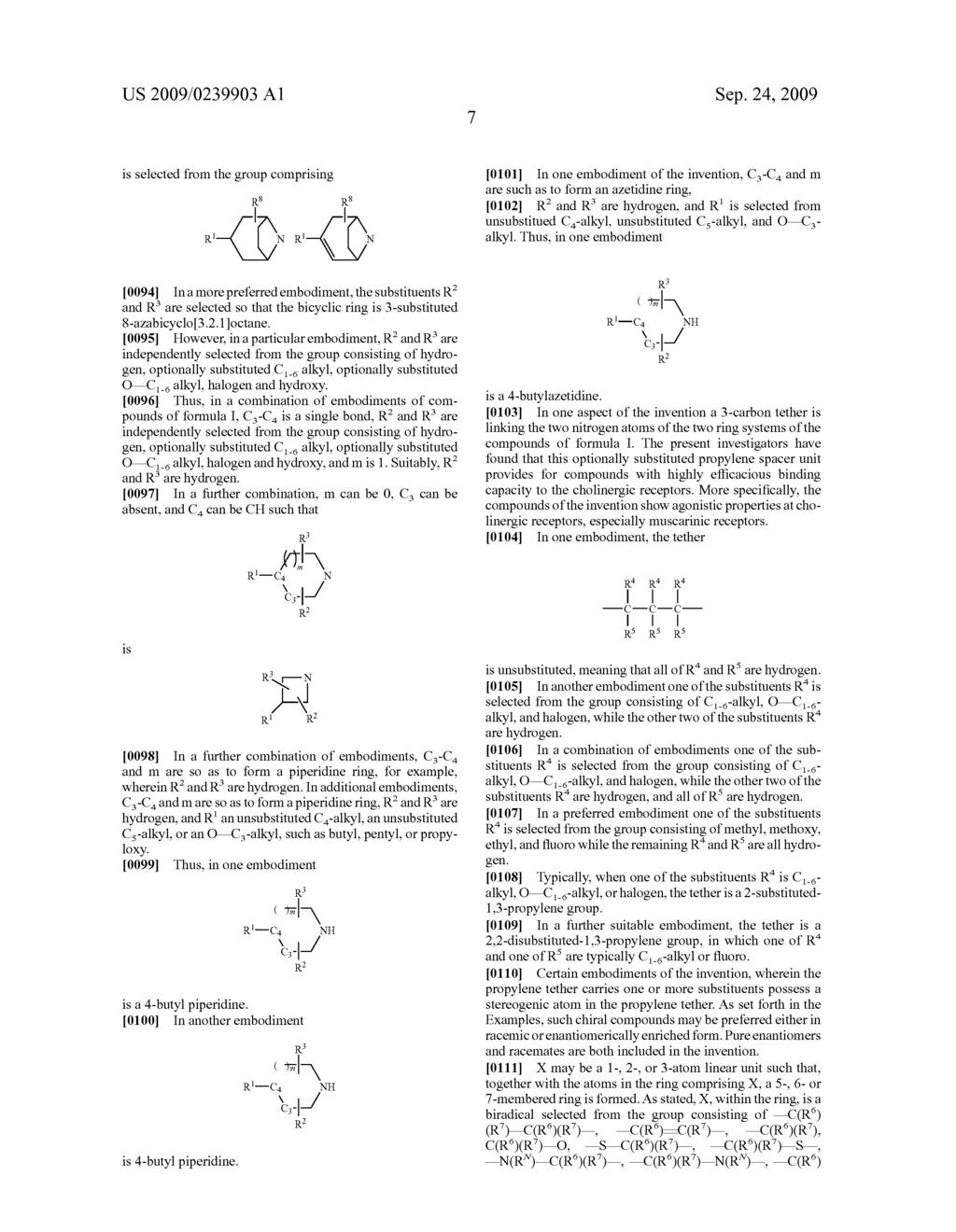 TETRAHYDROQUINOLINE ANALOGUES AS MUSCARINIC AGONISTS - diagram, schematic, and image 08