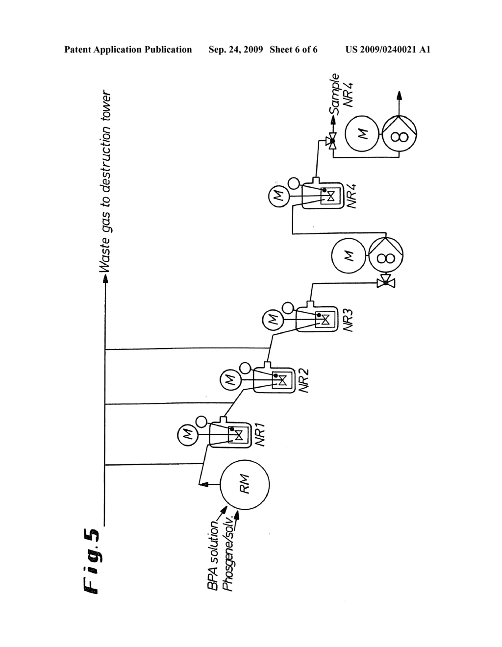 PROCESS FOR THE PREPARATION OF POLYCARBONATES AND DIARYL CARBONATE - diagram, schematic, and image 07