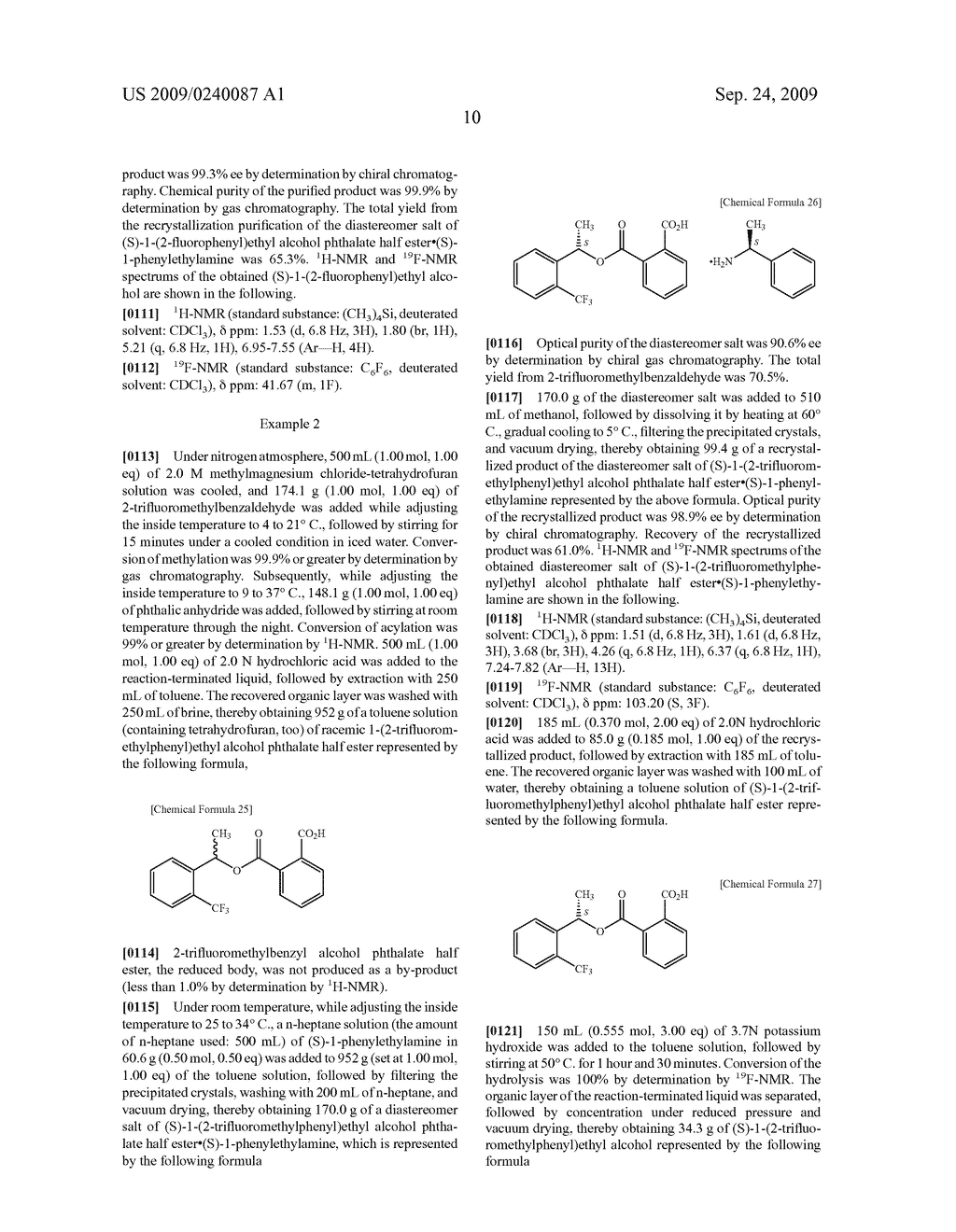 Process for Producing Optically Active Fluorobenzyl Alcohol - diagram, schematic, and image 11