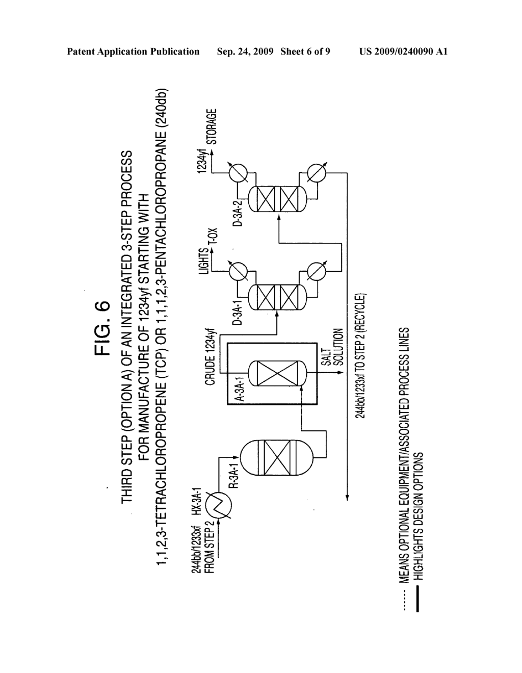 INTEGRATED PROCESS TO PRODUCE 2,3,3,3-TETRAFLUOROPROPENE - diagram, schematic, and image 07