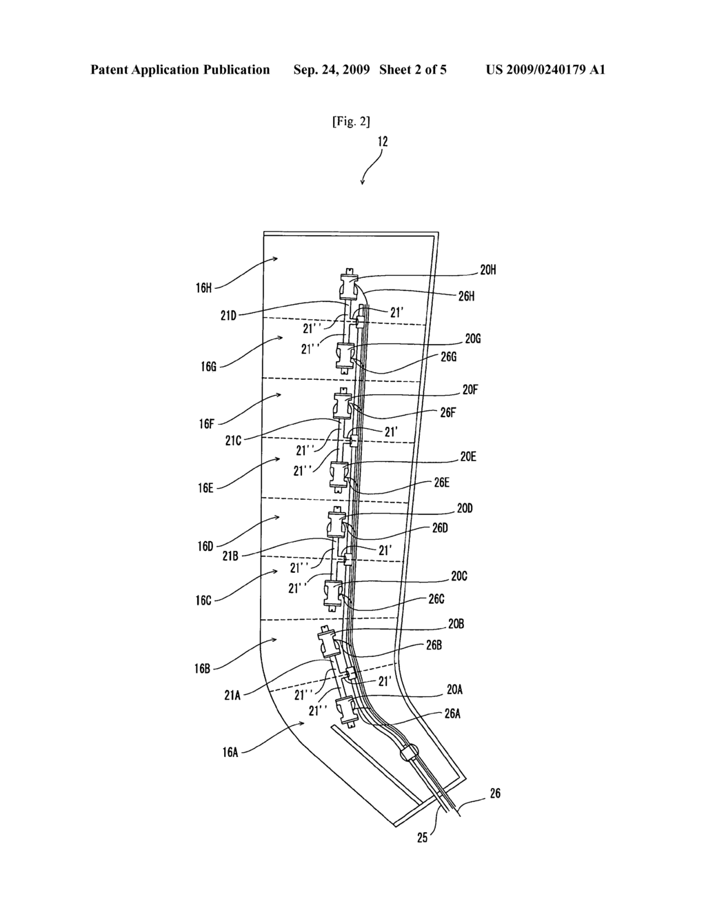 Pneumatic massage apparatus - diagram, schematic, and image 03