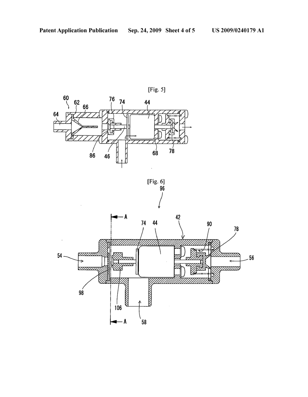 Pneumatic massage apparatus - diagram, schematic, and image 05