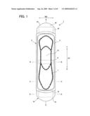 ABSORBENT ARTICLE diagram and image