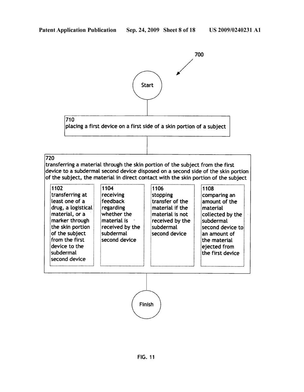 Subdermal material delivery device - diagram, schematic, and image 09