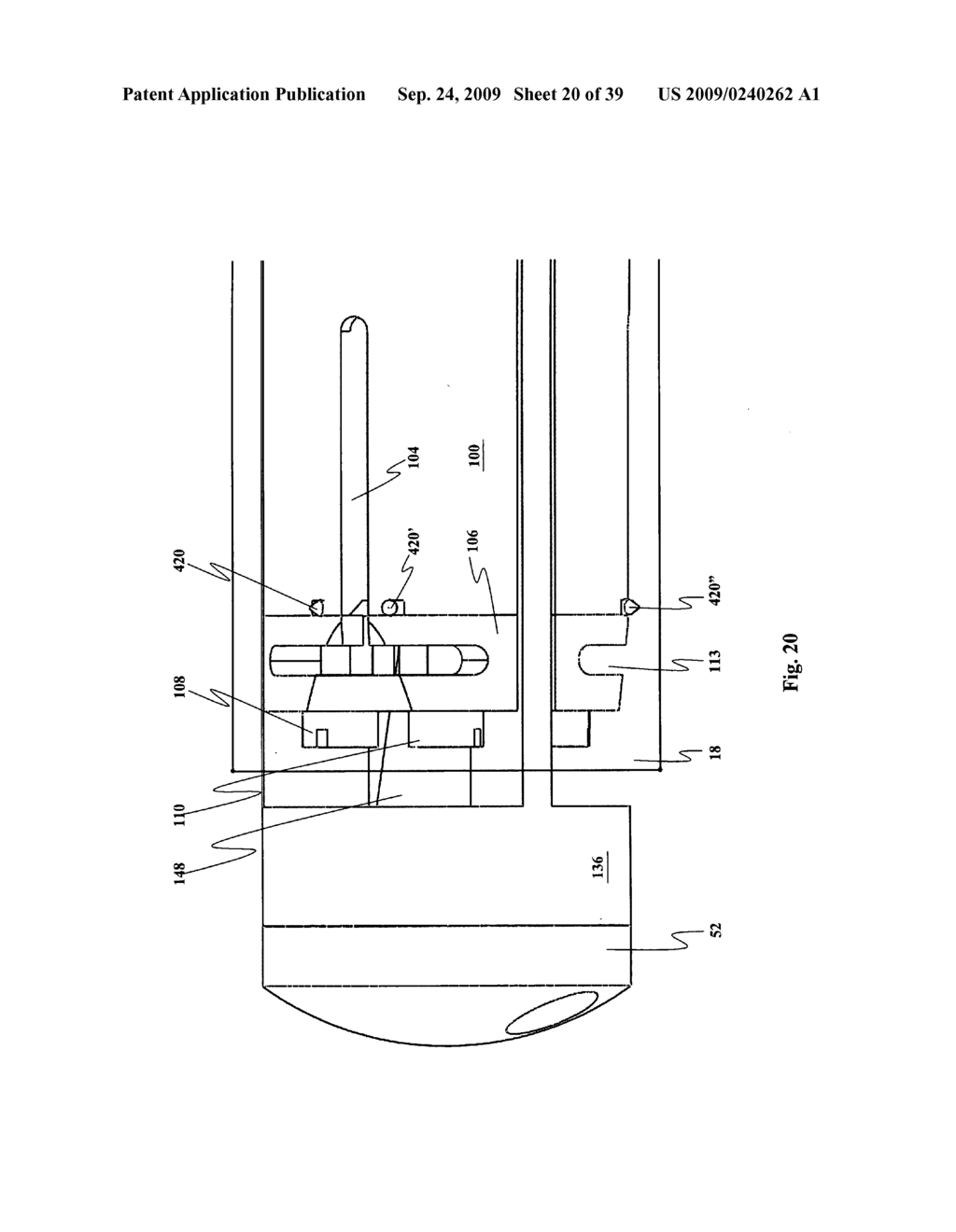 Device for affixing prosthesis to a vessel - diagram, schematic, and image 21