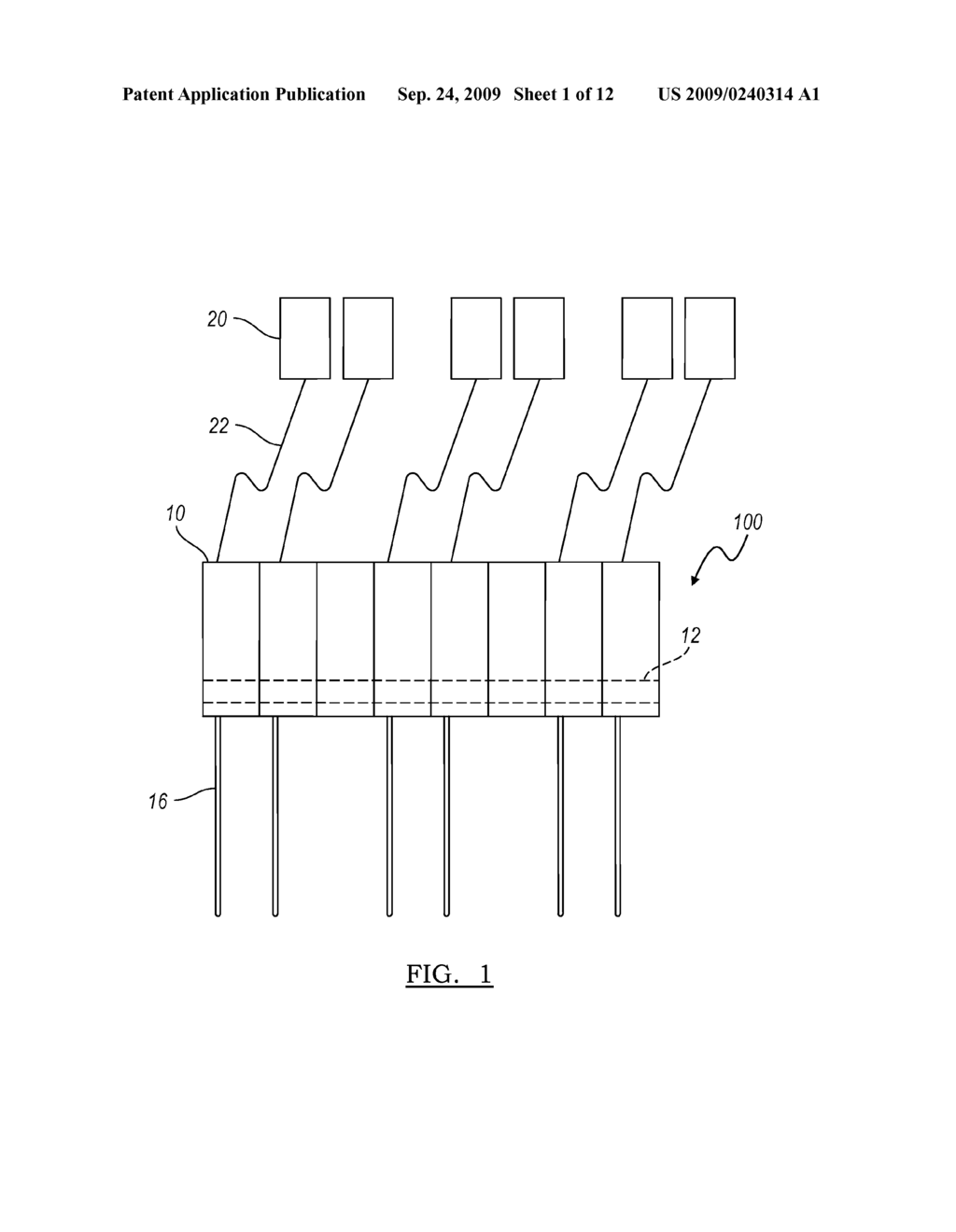 IMPLANTABLE ELECTRODE LEAD SYSTEM WITH A THREE DIMENSIONAL ARRANGEMENT AND METHOD OF MAKING THE SAME - diagram, schematic, and image 02