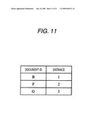 RELATIVE DOCUMENT PRESENTING SYSTEM, RELATIVE DOCUMENT PRESENTING METHOD, AND COMPUTER READABLE MEDIUM diagram and image