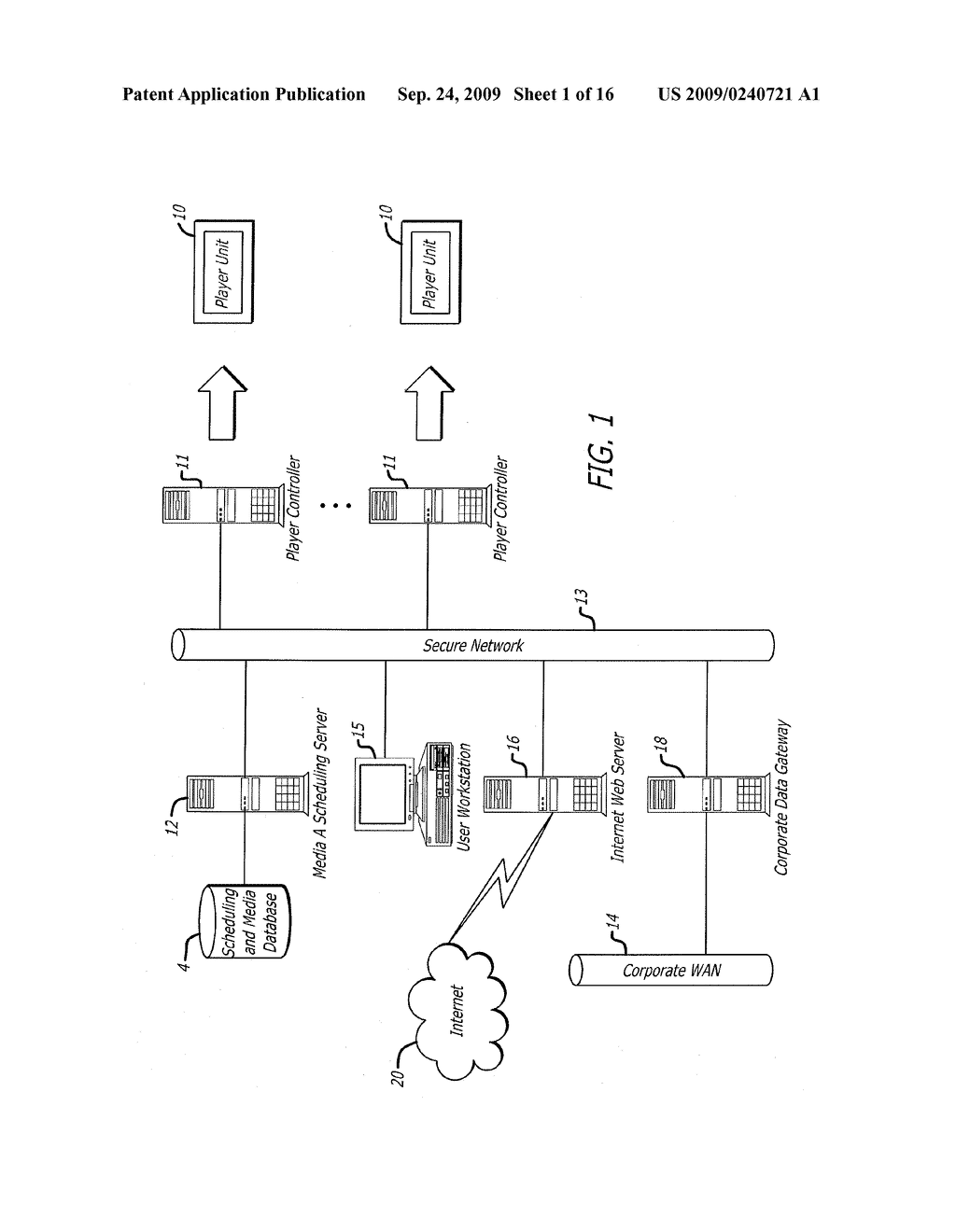 METHOD AND SYSTEM FOR ELECTRONICALLY SCHEDULING PLAYBACK OF MEDIA CONTENTS - diagram, schematic, and image 02