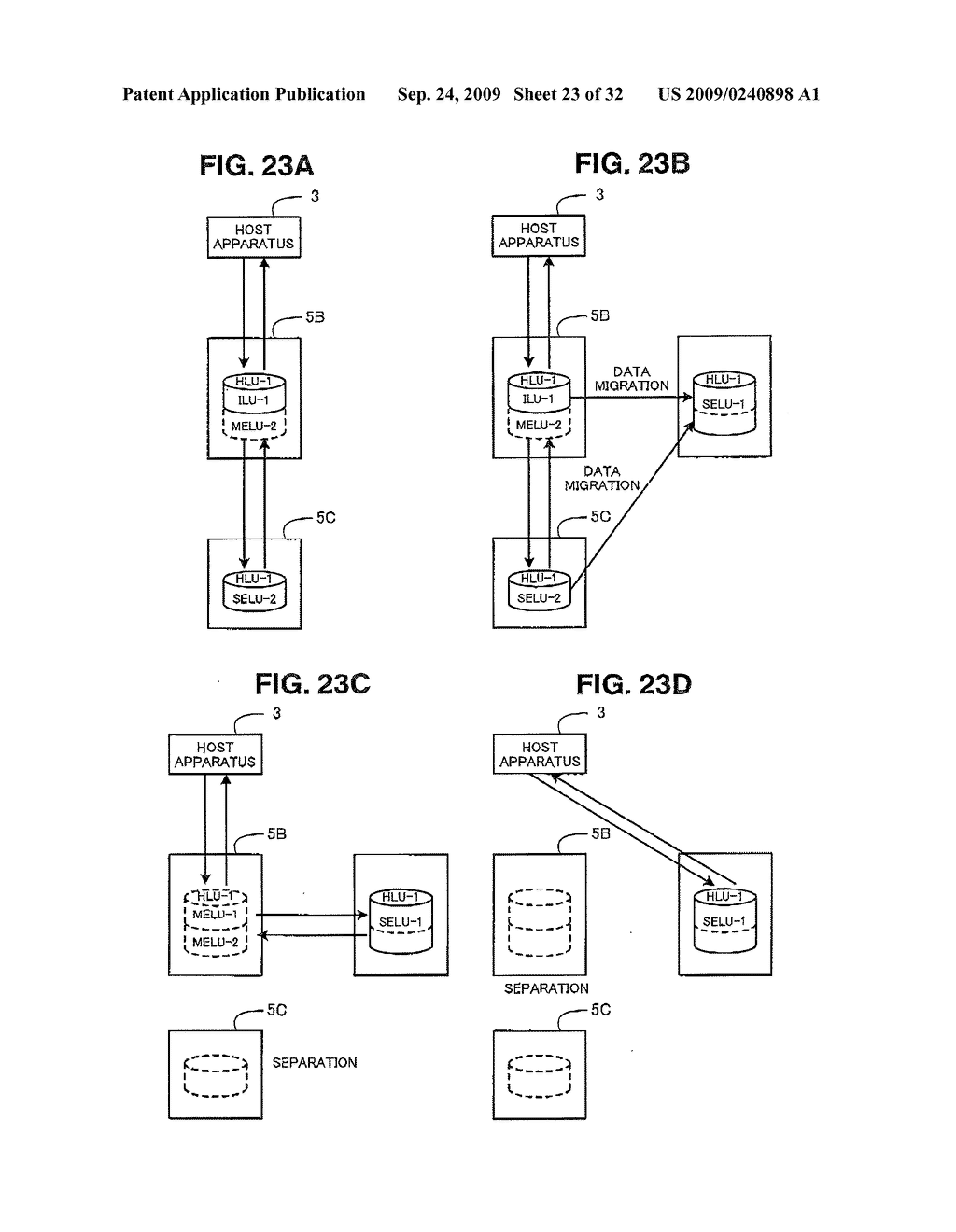 Storage System and Method of Taking Over Logical Unit in Storage System - diagram, schematic, and image 24