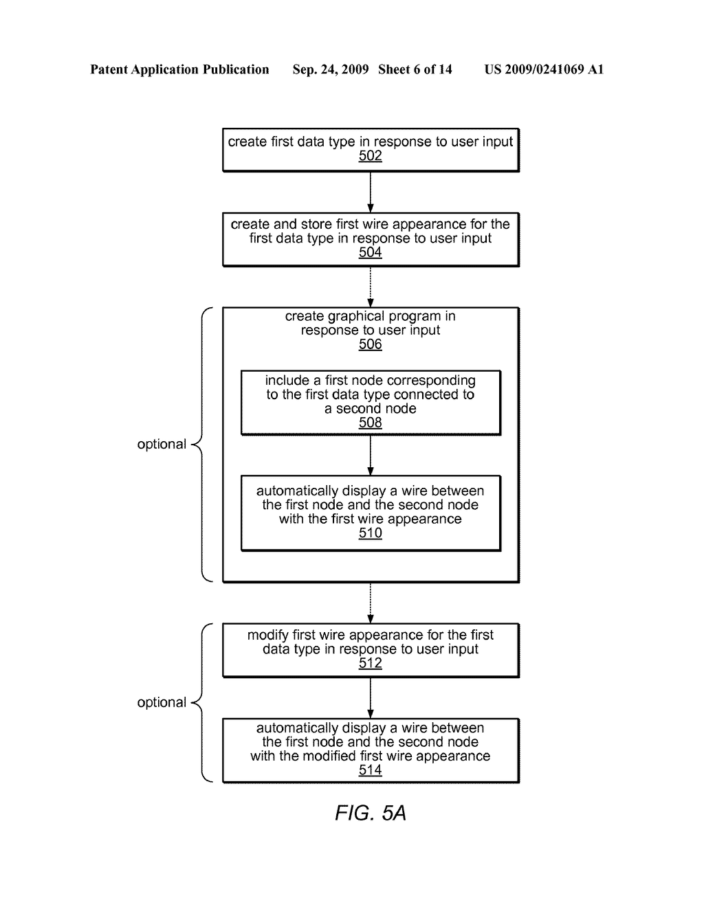 USER DEFINED WIRE APPEARANCE INDICATING COMMUNICATION FUNCTIONALITY IN A GRAPHICAL PROGRAMMING ENVIRONMENT - diagram, schematic, and image 07