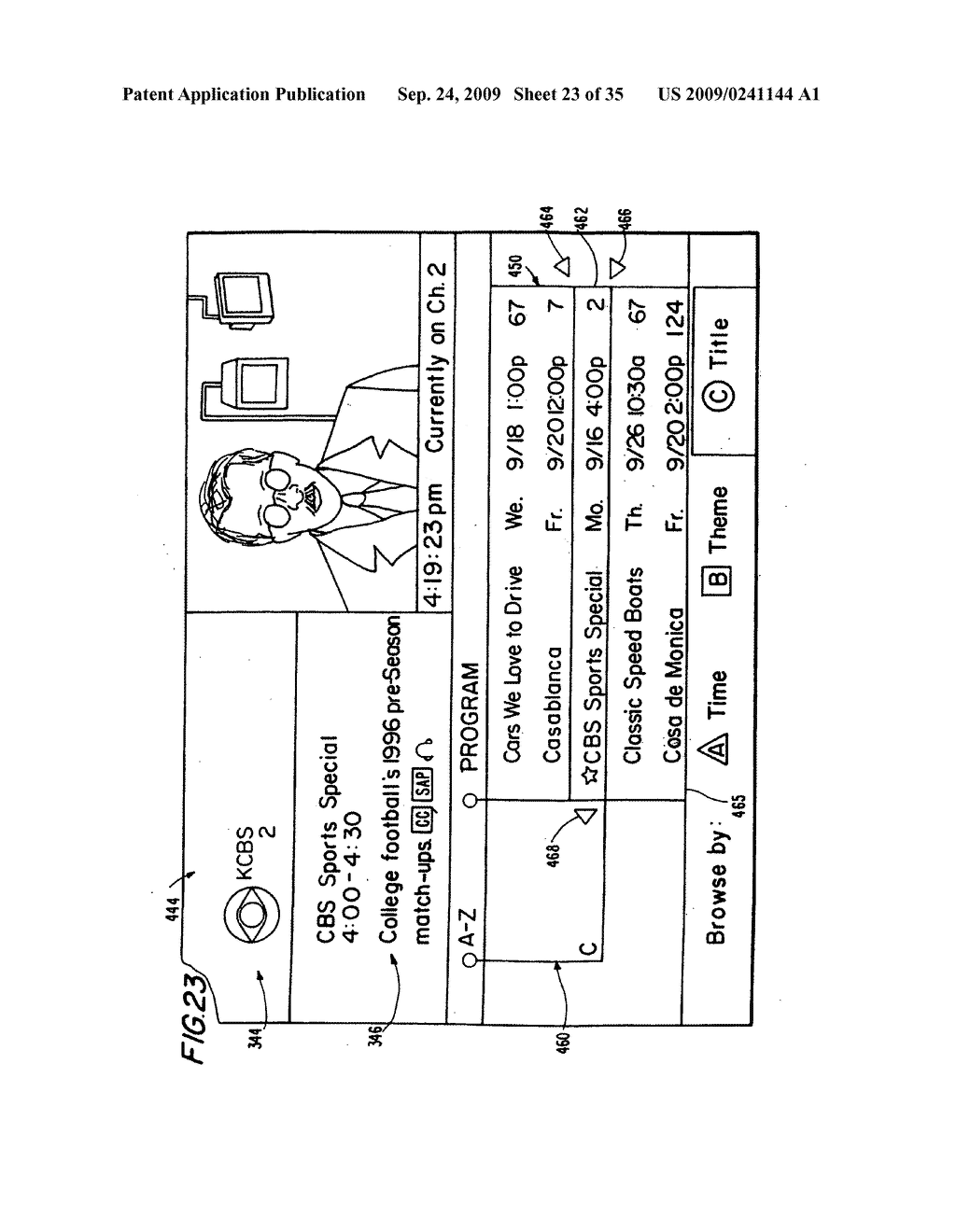 INTERACTIVE TELEVISION SYSTEM WITH ONE-TOUCH RECORDING AND CONFLICT DETECTION FEATURES - diagram, schematic, and image 24