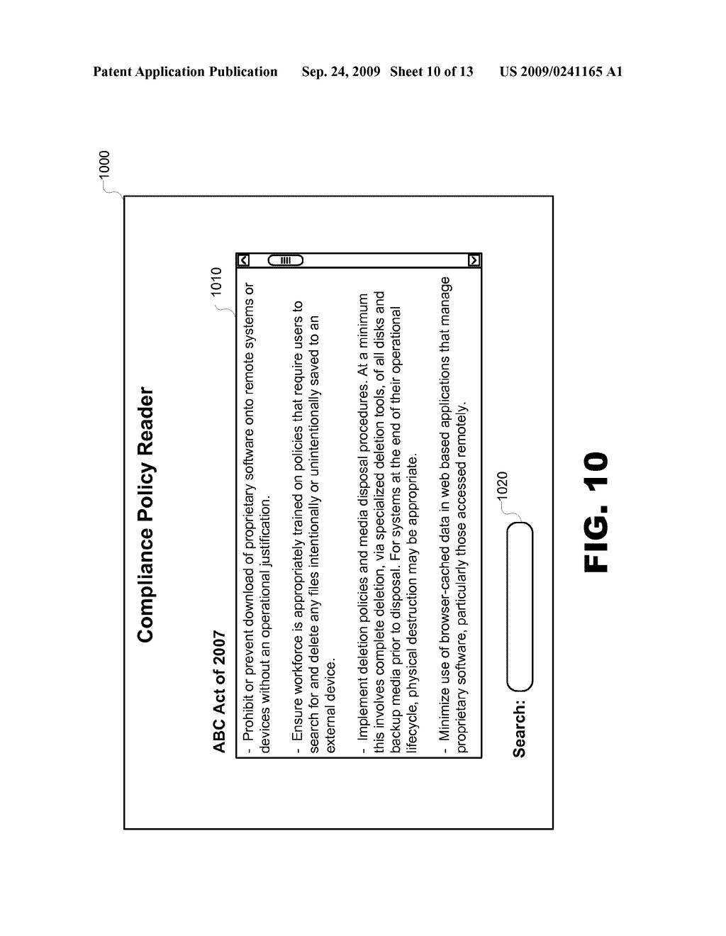 COMPLIANCE POLICY MANAGEMENT SYSTEMS AND METHODS - diagram, schematic, and image 11