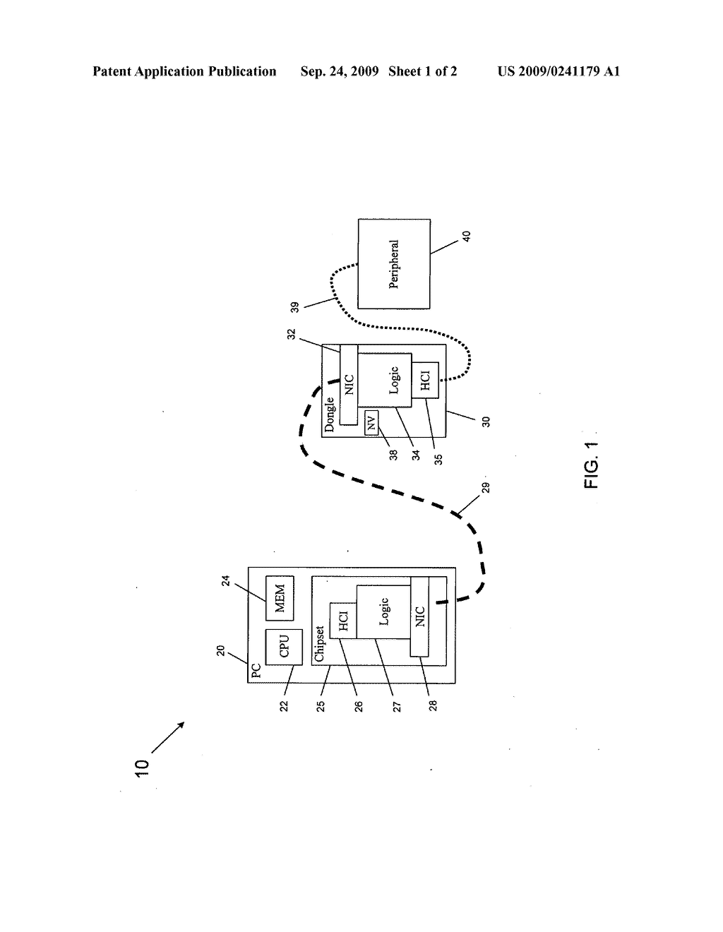 Enabling peripheral communication in a local area network - diagram, schematic, and image 02