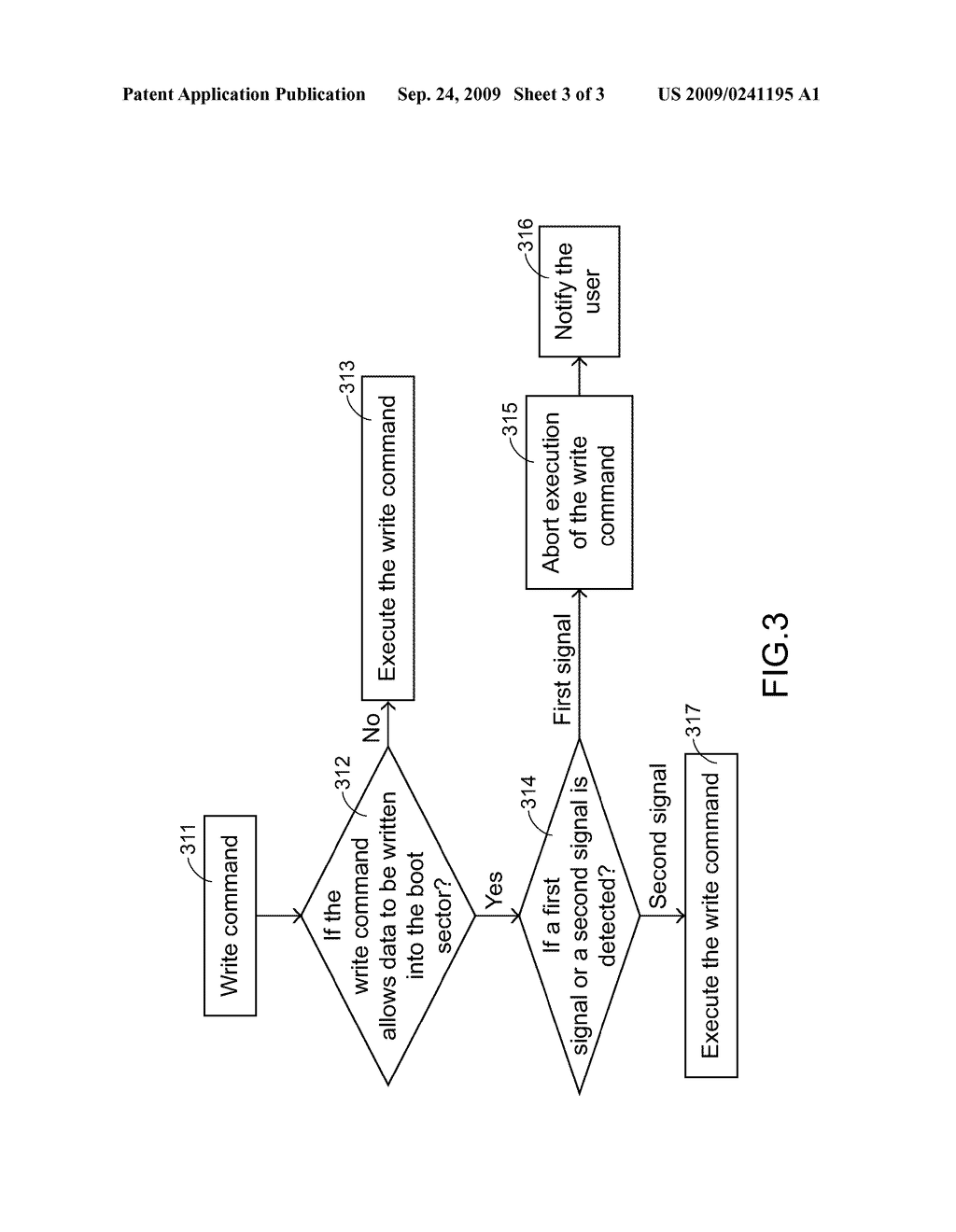 DEVICE AND METHOD FOR PREVENTING VIRUS INFECTION OF HARD DISK - diagram, schematic, and image 04