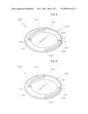 SWIMMING GOGGLES HAVING AIR CHANNELS FOR COMFORT WEARING diagram and image