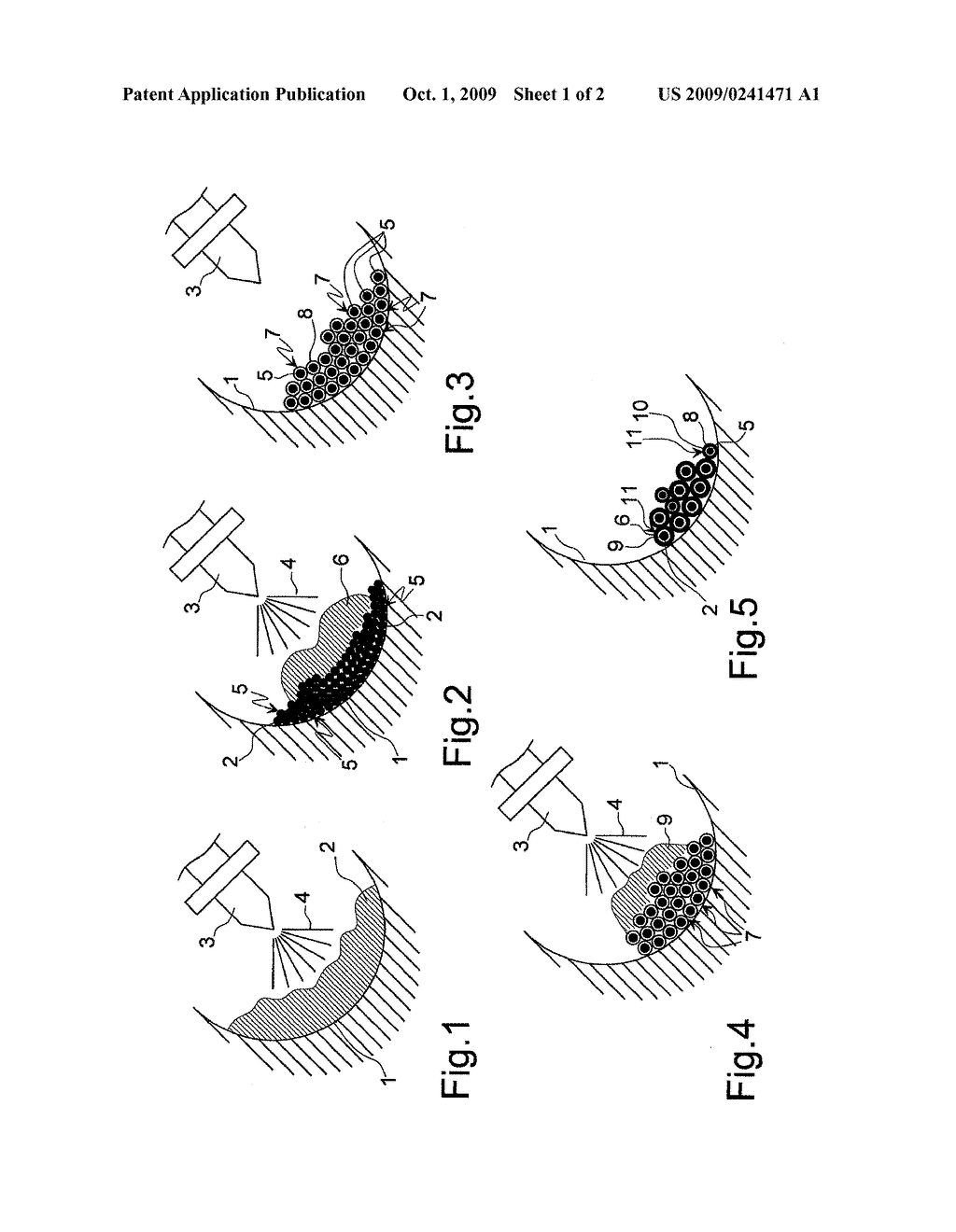 PROCESS FOR PRODUCING POWDER WAFERS FOR EYE SHADOWS, FACE POWDER, MAKE-UP ARTICLES, BLUSHER, ETC. WITH A MOSAIC EFFECT ACHIEVED BY COMPACTING VARIOUSLY COLOURED PELLETS - diagram, schematic, and image 02