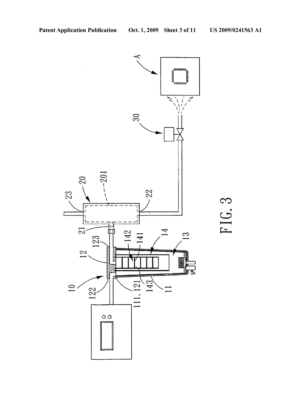 Supply Method Without Cooling Medium for an Air Conditioner and a System Thereof - diagram, schematic, and image 04