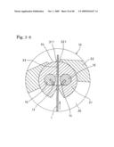 Blade Material Bending Method and Blade Material Bending Device diagram and image