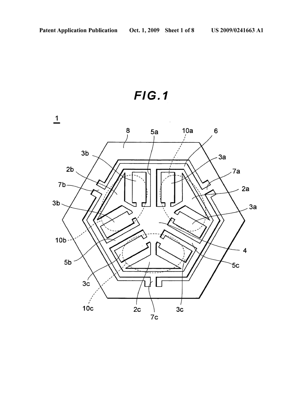 Angular velocity sensor element - diagram, schematic, and image 02