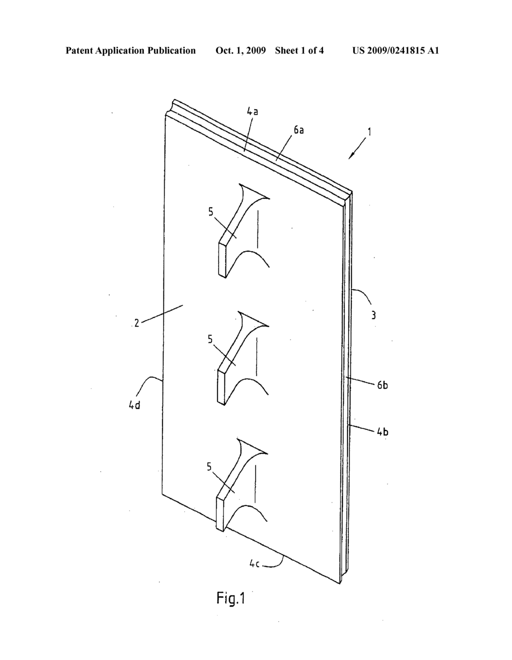 Heat Protection Body for a Protection System for an Interior Wall of a Furnace - diagram, schematic, and image 02