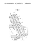 VARIABLE INTAKE VALVE ASSEMBLY FOR INTERNAL COMBUSTION ENGINE diagram and image