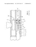 PRESSURE ADJUSTABLE MECHANISM FOR PAINT BALL GUNS diagram and image