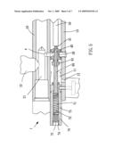 PRESSURE ADJUSTABLE MECHANISM FOR PAINT BALL GUNS diagram and image