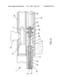 PRESSURE ADJUSTABLE MECHANISM FOR PAINT BALL GUNS diagram and image