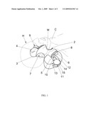 MANDIBULAR AND NECK SUPPORT AND POSITIONING DEVICE diagram and image