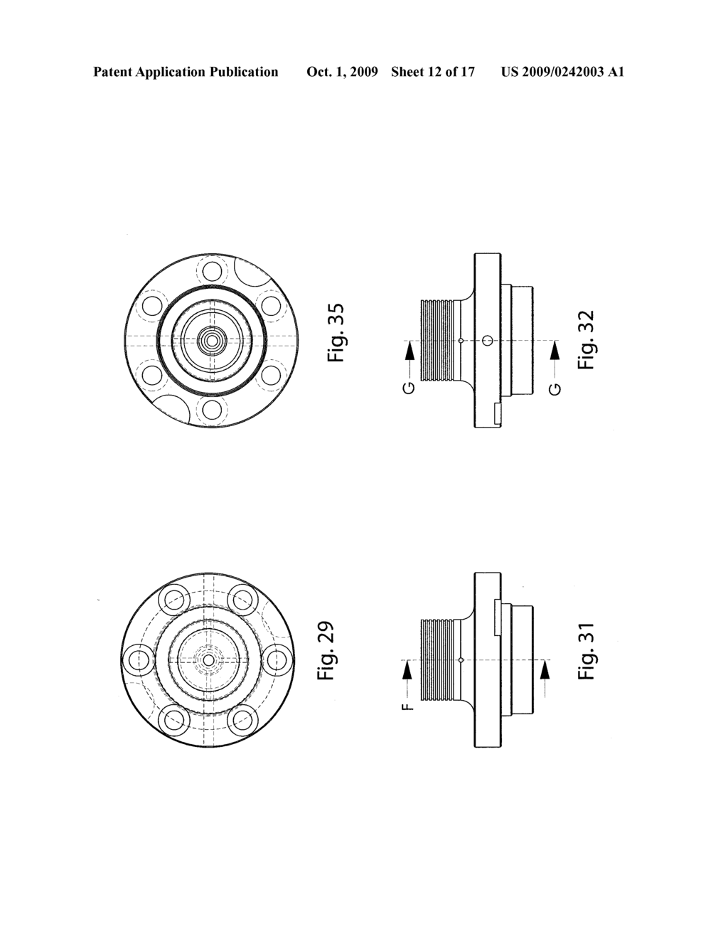 Water Blasting Head With Through Feeding Hydraulic Motor - diagram, schematic, and image 13