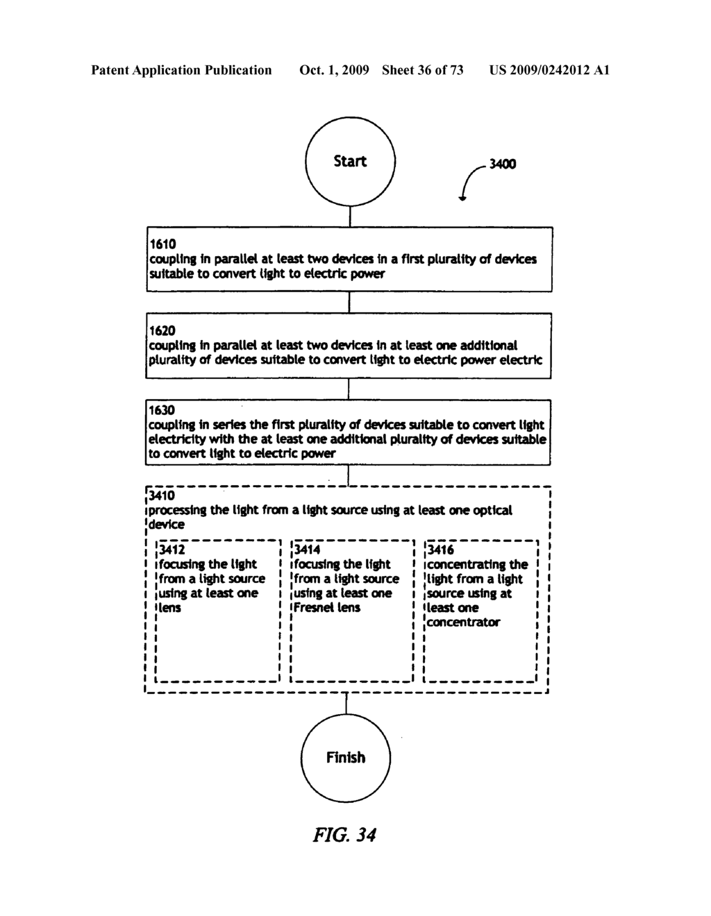 Method and system for converting light to electric power - diagram, schematic, and image 37