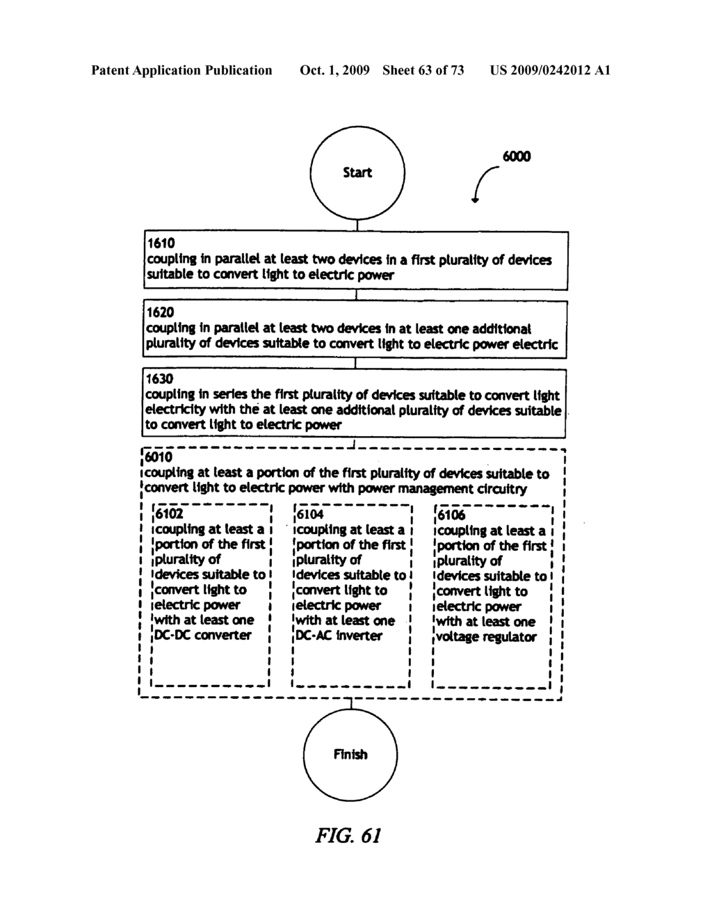 Method and system for converting light to electric power - diagram, schematic, and image 64