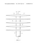 Cooling Fins for a Heat Pipe diagram and image